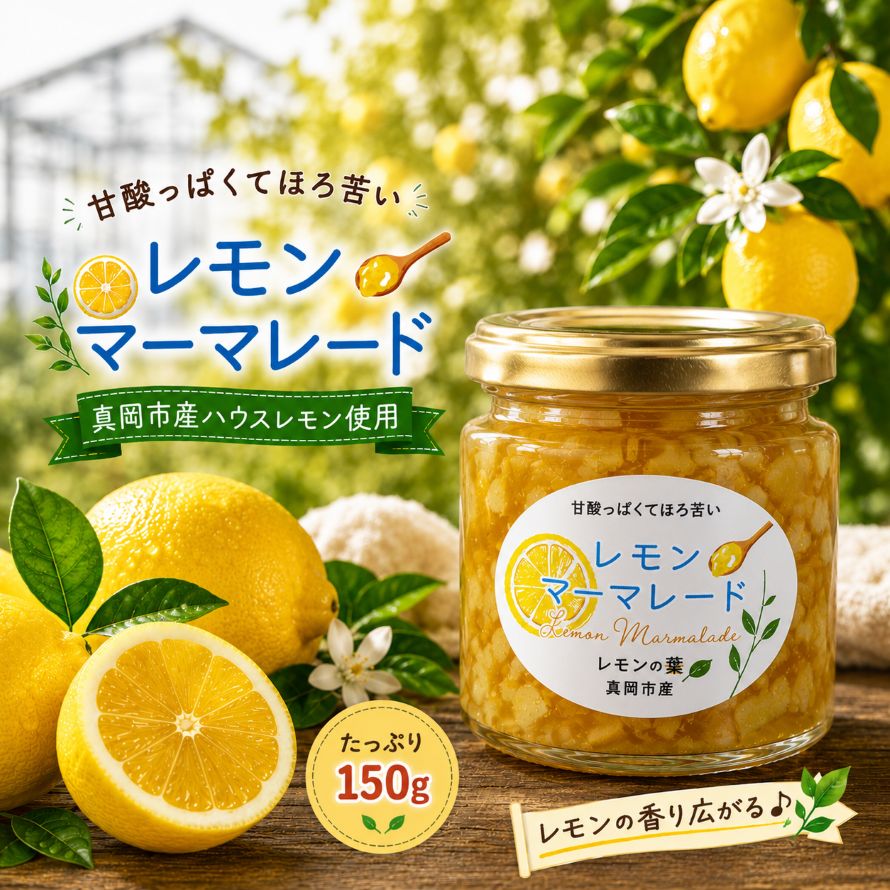 【ふるさと納税】数量限定 レモン マーマレード 1瓶 ｜ レモンジャム コンフィチュール 国産 真岡産 レモン 果物 フルーツ スプレッド 無添加 瓶詰め デザート 朝食 トースト 紅茶 お取り寄せ グルメ ギフト プレゼント 栃木県 真岡市 送料無料