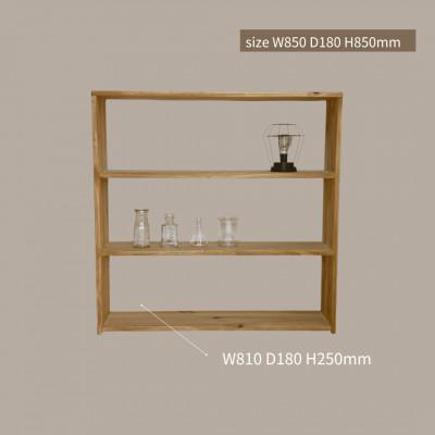 ふるさと納税 入間市 木製　薄型ラック　ミディアムウォルナット　ha11 |  | 01