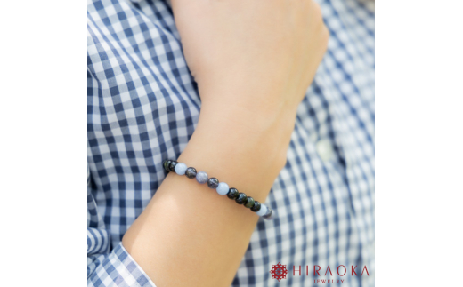 母の日 ギフト プレゼント 人気 ビジネス運UPパワーストーンブレスレット(仕事01)･6mm玉 (17.4cm)