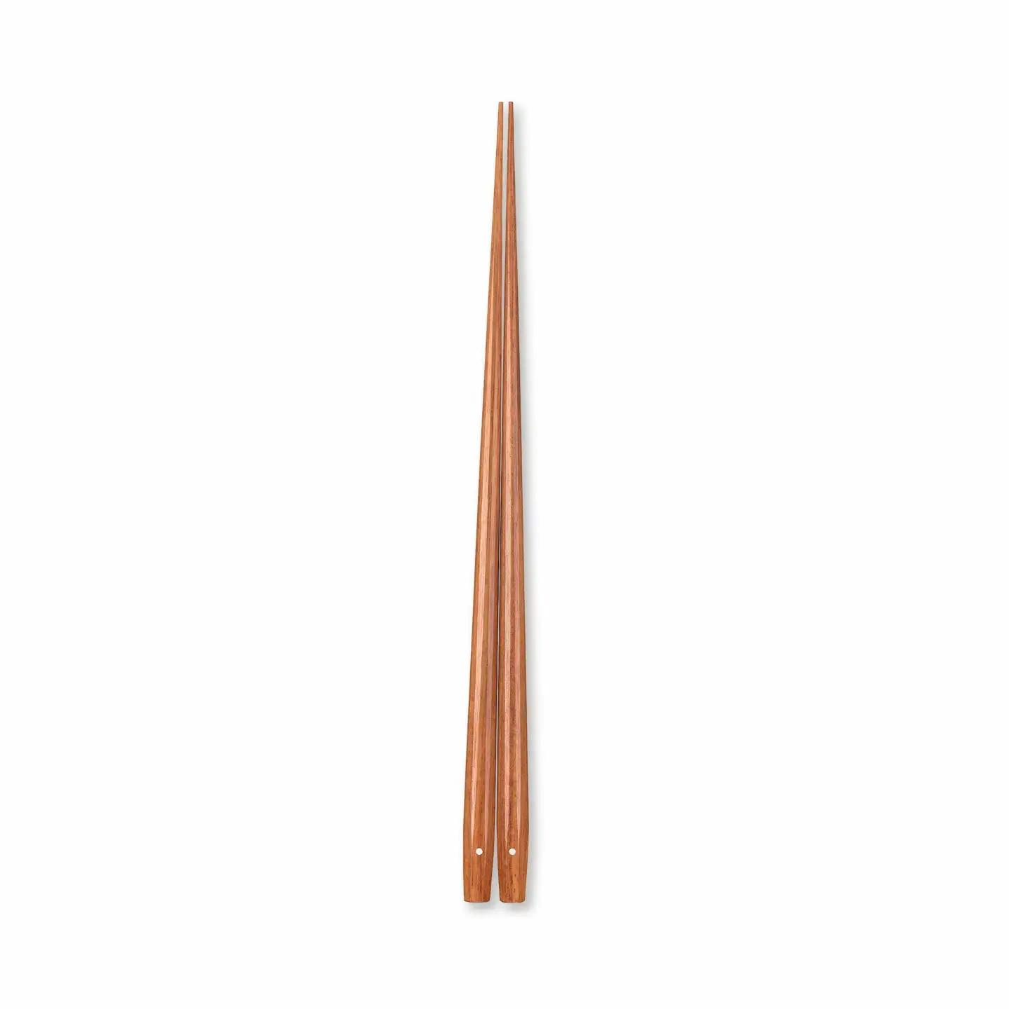 極上 十六角箸 紫檀 225mm 高級 箸 贈答用 無塗 燕三条製  [マルナオ]
