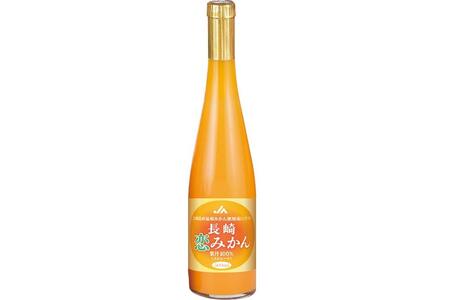 【AA051】長崎恋みかん・長崎びわ　3本セット（495ml～500ml）