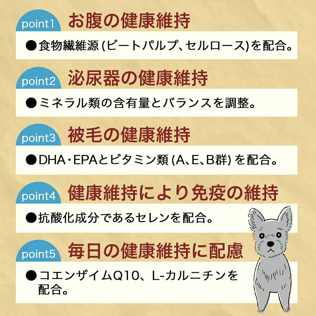 ドッグフード(ミニチュア・シュナウザー専用)アダルト～シニア2.7kg〔LF-3313〕_(都城市) 国産総合栄養食 ドライフード 中粒タイプ 健康維持 犬種別 犬用フード ミニチュア・シュナウザー専