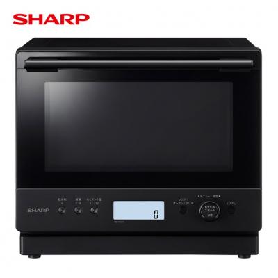 ふるさと納税 八尾市 SHARP 過熱水蒸気オーブンレンジ RE-WF276-B(ブラック)(T107)