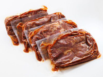 【毎月定期便】国産味付牛カルビ 200g×5パック(合計1kg)全6回【配送不可地域：離島】【4076188】