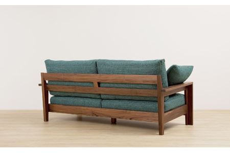 （ブラックチェリー）AUTHENTICITY FINE SOFA RE M（モカ） No.864-04