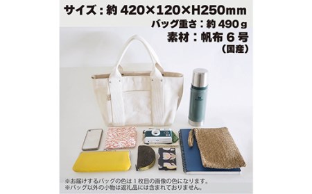 ヘビーキャンバス トートバッグ Ｓサイズ ネイビー 帆布