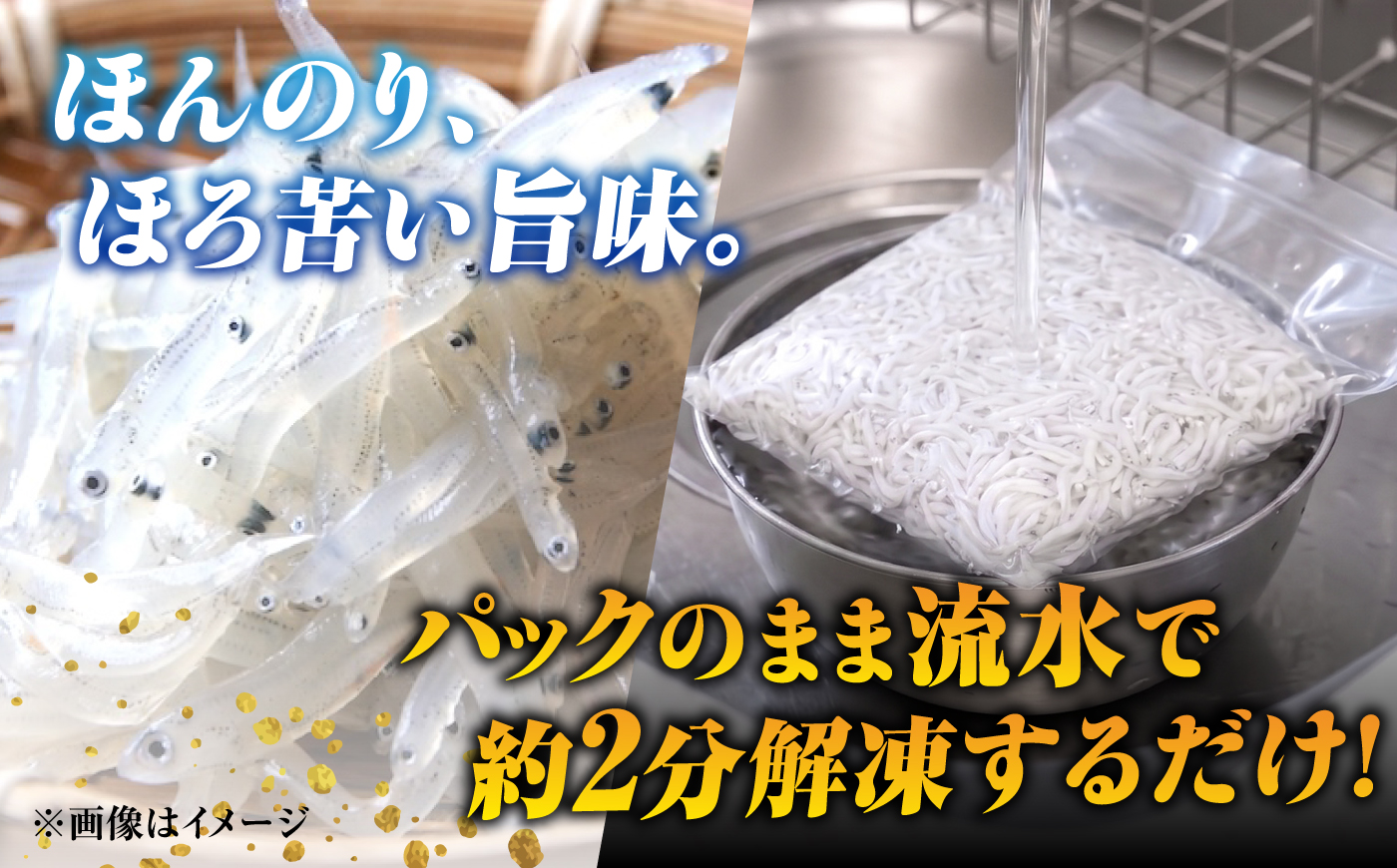 しらす 冷凍 シラス　小分け 干し 生しらすのプリッした食感と塩味が抜群！生しらす50g×42個 冷凍 シラス 鮮魚 ギフト 海鮮丼 広島県産 江田島市/三島水産株式会社 [XCN004] お肉・魚介
