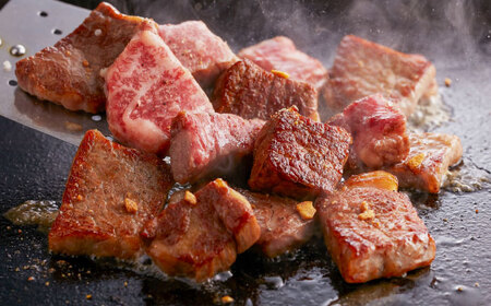 くまもと 黒毛和牛 サイコロステーキ 約200g×2 計約400g ステーキ [AYCJ003]