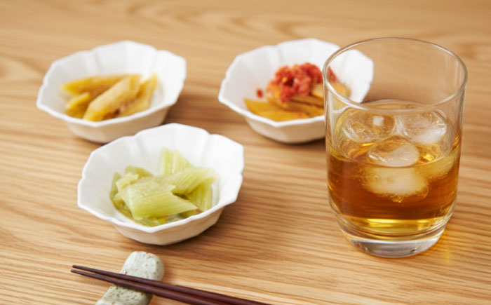 ラワンぶき漬物 4種セット（醤油・味噌・梅・キムチ）各100g《足寄町》【NPO法人あしょろ観光協会】漬物 ラワンぶき 醤油 味噌 梅 キムチ 食物繊維 ミネラル 健康 足寄町産 北海道産 道産 あし