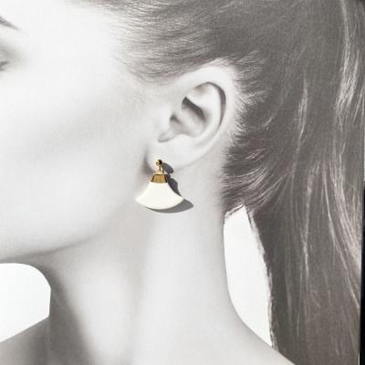 ふるさと納税 茅ヶ崎市 ArtOpus.  ピアス 富士 白 湘南 茅ヶ崎市 陶磁器 アクセサリー アートギフト |  | 01