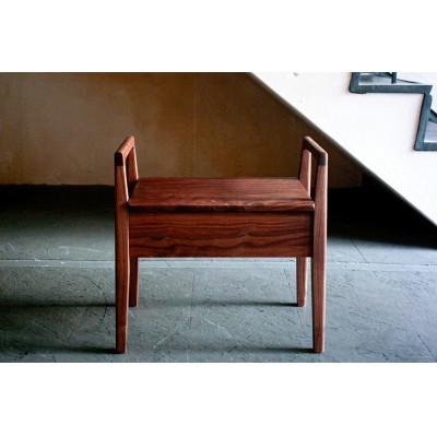 ふるさと納税 武蔵村山市 【KOMA】genkan stool 【ウォールナット】 |  | 01