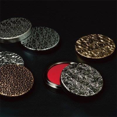 ふるさと納税 山県市 朱肉ケース　ダマスカス　ブラッククロム【山県市】 |  | 01