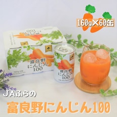 JAふらの　富良野にんじん100(60缶セット)