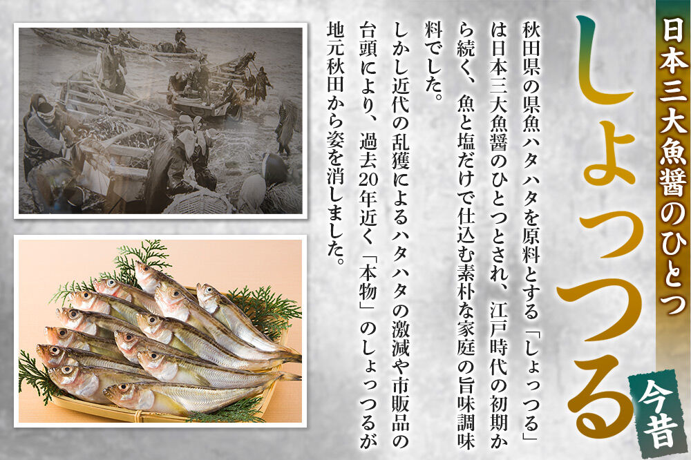 秋田しょっつる ハタハタ100% 130g×3本【簡易包装での発送】 [調味料 塩魚汁 魚醤 日本三大魚醤 ナンプラー かくし味 味付け 料理 国産 秋田]