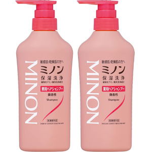 ミノン薬用ヘアシャンプー２本