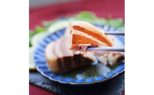 【ふるさと納税】とろける　オリーブ豚　飲める　厚切り　チャーシュー　5食セット　(総重量750g　/　150g×5) 肉 オリーブ豚 豚肉 チャーシュー 厚切り 贅沢 肉厚 ハチミツ 蜂蜜 贅沢丼 角煮 柔らか 冷凍 香川県 三木町 おすすめ
