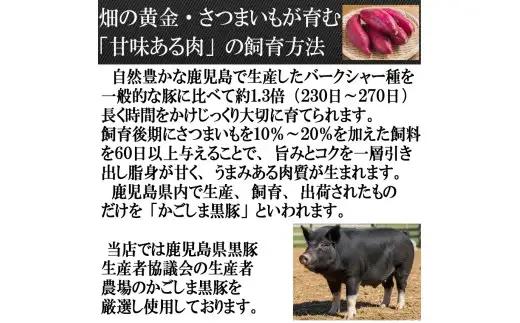 【25-27】鹿児島黒豚厚切りロースとんかつ 150g×2枚　スエヒロ家