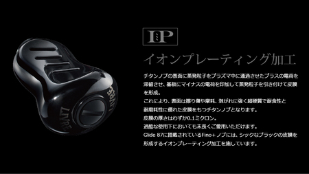 LIVRE リブレ Glide 87 オールブラック(ダイワ右) F25N-369[AMBB134-3]