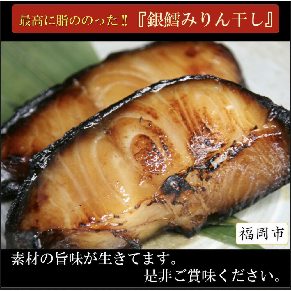 【ふるさと納税】ワイズ商店の銀鱈みりん干し 5セット 計10枚