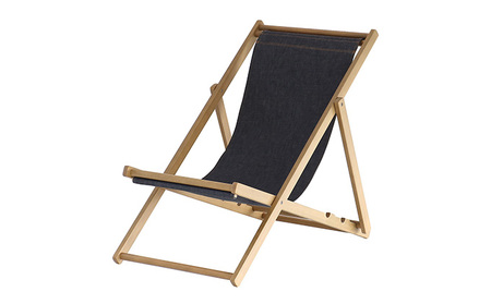椅子 Deck Chair アウトドア デニム 木製 椅子