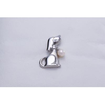 ふるさと納税 鳥羽市 あこや真珠ブローチ(10-115)