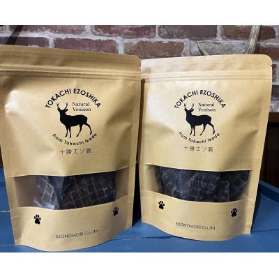 ふるさと納税 池田町 ドッグフード 北海道 鹿肉 ジャーキー 100g×2袋 |  | 01