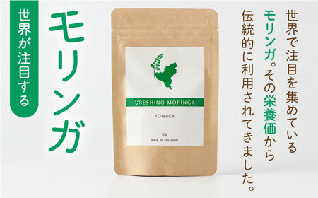 嬉野産 モリンガ パウダー 50g 【愛のモリンガ園】[NCN001] モリンガ モリンガパウダー 飲みやすいモリンガ