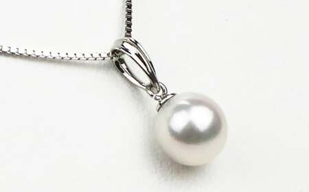 花珠真珠 キュービックジルコニア 2Wayペンダント パール アクセサリー （866）