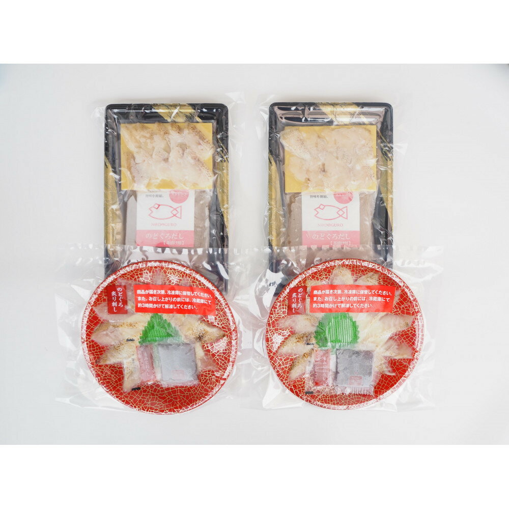 【ふるさと納税】炙ったら脂きらり☆のどぐろで　2人前セット