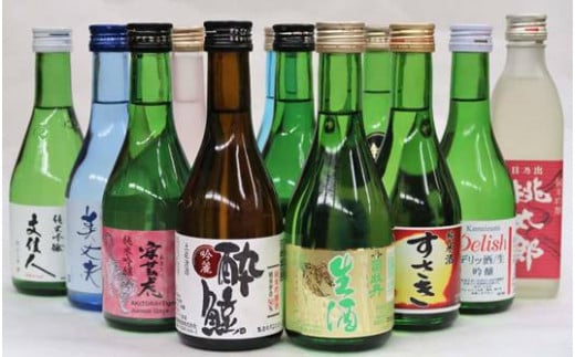 
土佐の地酒 日本酒 吟醸酒 飲み比べ 300ml × 12本セットTH0321
