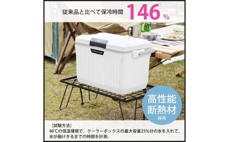 ギャラシー　ベリアスクーラーボックス　17L　ホワイト/ホワイト 大容量クーラーボックス キャンプ アウトドア 熱中症対策 長時間保冷 クーラーバッグ 強力保冷クーラーボックス 【010S023】