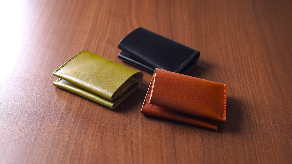 ミニ財布 札入れ 栃木レザー 牛革 日本製 レザー 天然皮革 レディース メンズ シンプル 使いやすい 人気 おすすめ 30代 40代 50代 ASK：ブルー