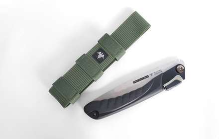 Pro Cut Saw（ノコギリ） 210mm Khaki-Green Collection ケース付 のこぎり 鋸 アウトドア用品 キャンプ用品 カーキ [Muthos Homura] 【010S4
