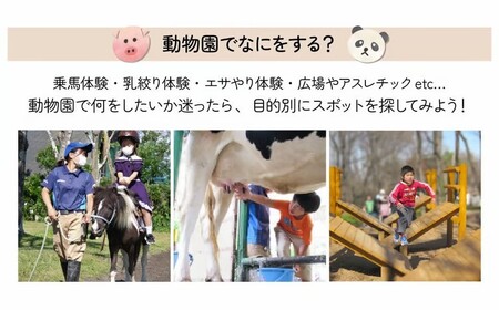 年間パスポート 埼玉県こども動物自然公園 小人1名 | 年間パスポート 動物園