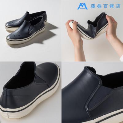 ふるさと納税 葛飾区 【WOODVALLEY】藤巻百貨店オリジナル紳士雨用スリッポン(M) |  | 02