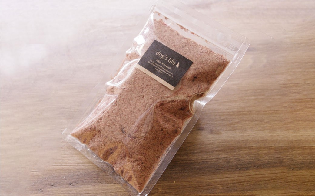 【鹿肉ふりかけ】約40g×1袋 高知県産天然鹿肉100% 犬 dog's life