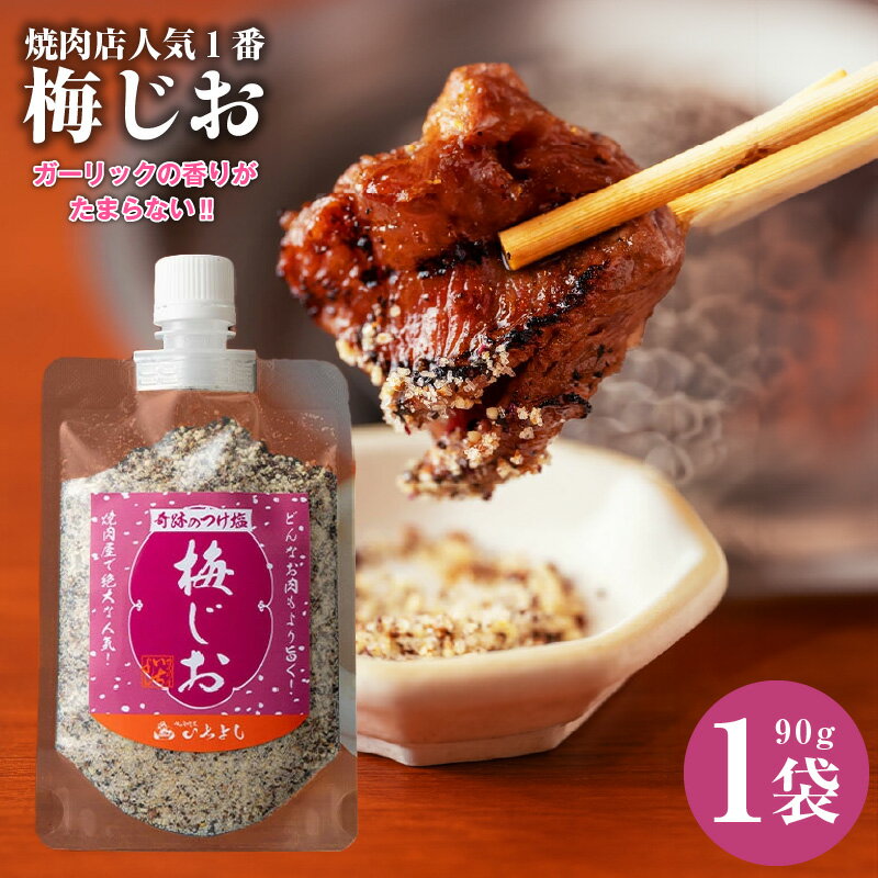 焼き肉専門店 梅じお ガーリック スパイス 90g×1袋 お試し