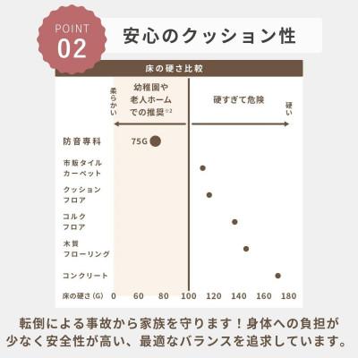 ふるさと納税 和泉市 最大82%の音をカットする防音タイルカーペット「防音専科」お試し1枚 グレー |  | 02