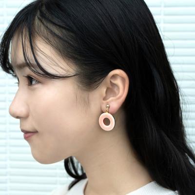 ふるさと納税 多治見市 【美濃焼】えんイヤリング『桜』【七窯社】 |  | 02