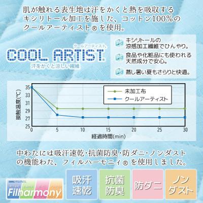 ふるさと納税 蒲郡市 クールアウトラスト&消臭達人 敷パッド 寝具 セミダブル_【G0385】 |  | 02