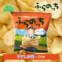 【ふるさと納税】ポテトチップス 北海道 ふらの産 ふらのっち 24袋 うすしお ふらの農業協同組合 じゃがいも スナック スナック菓子 ポテトチップ チップス ポテト 芋 菓子 お菓子 おやつ 箱 農協 ギフト お土産 ふらのッち ジャガイモ　南富良野町