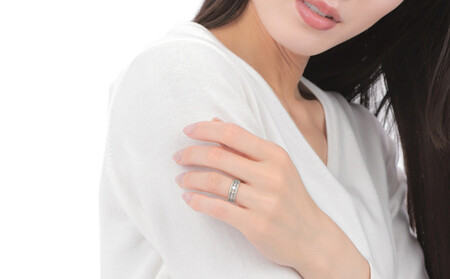 セブン クラブ ダイヤリング　0.07CT  R3987DI-P  プラチナ【7号～18号（0.5号刻み）】 ダイヤモンド 指輪 リング