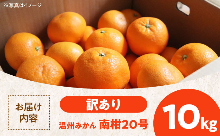 【先行予約】【12月中旬より順次発送】【ちょっと訳あり】温州みかん 愛媛県産 南柑20号 10kg 温州みかん みかん 柑橘 愛媛みかん　愛媛県大洲市/有限会社カーム/カームシトラス [AGBW009