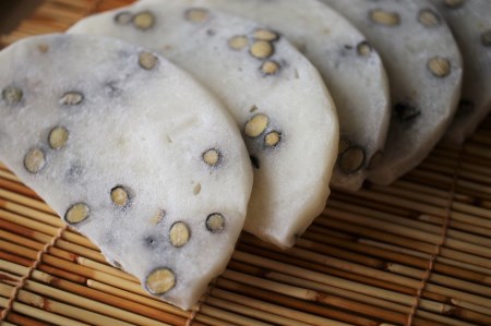 きねつきもち36個(6個入×6パック) 豆餅18切(6切×3パック) 釜炒りきな粉200g×1袋
