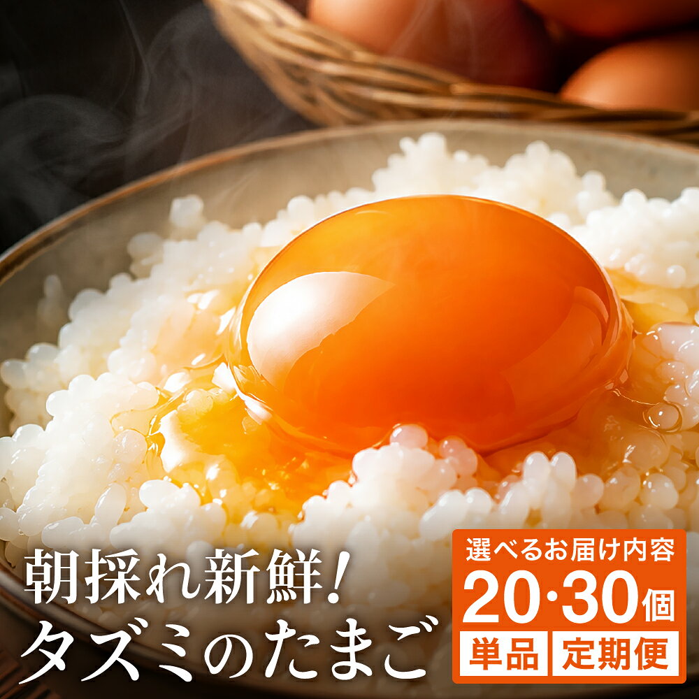 タズミの卵 定期便 全3回 Mサイズ（30個×3ヶ月）