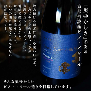 京都丹波産 ピノ・ノワール ヴィエイユ・ヴィーニュ 750ml 1本 丹波ワイン 希少 数量限定 国産ワイン ワイン 国内醸造 日本ワイン 赤ワイン ミディアムボディ ギフト 贈答 贈り物 プレゼント