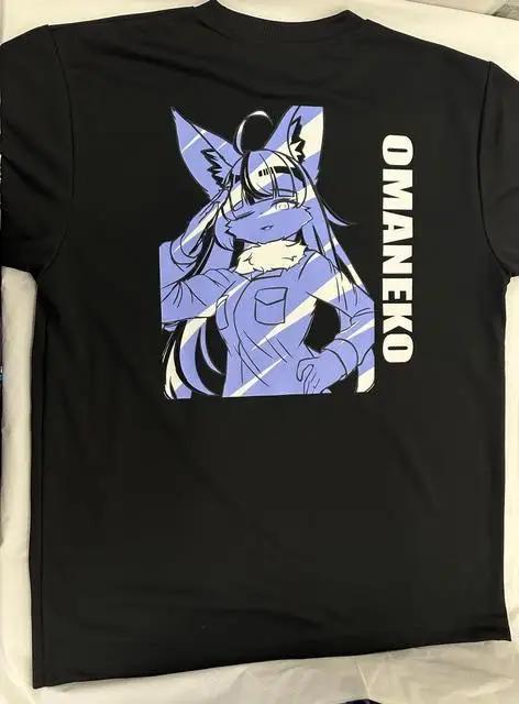 おまねこTシャツ【グレー・ＬＬサイズ】