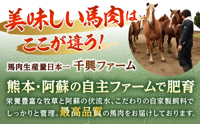 熊本 馬刺し 心臓(ハツ)切り落とし  約300g（約100g×3P)