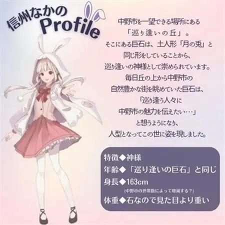 【完全受注生産】中野市魅力発信Vtuber「信州なかの 」等身大抱き枕【1702066】