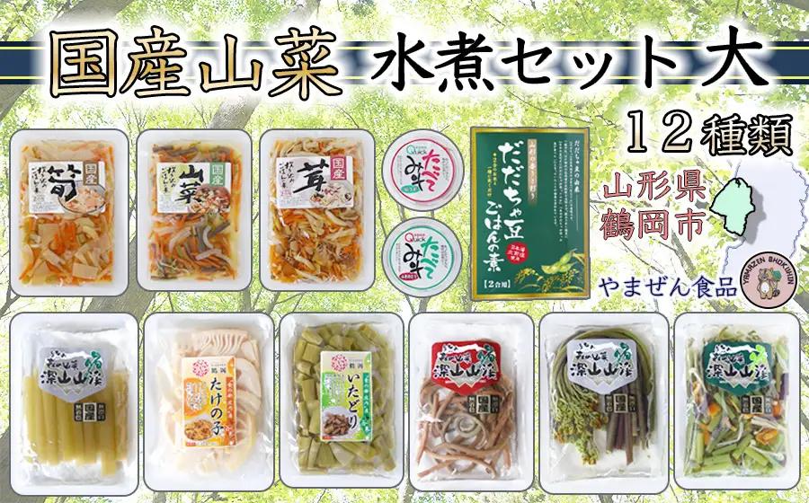 B01-451　国産山菜水煮セット　大